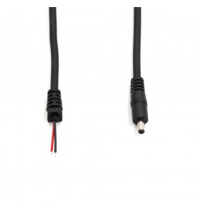 dc3.5*1.35male to open spring cable